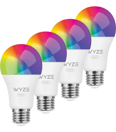 Wyze Bombillo Led Inteligente Wifi 1100lúm Rgb Alexa Gl 4pac