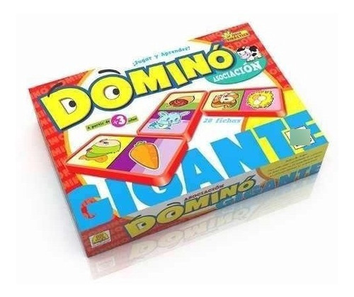 Juego De Mesa Domino Gigante Asociación Implas Im63