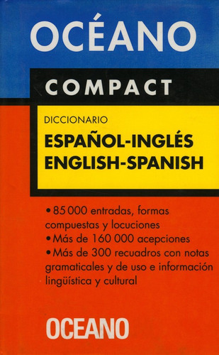 Diccionario Oceano Compact Español-ingles