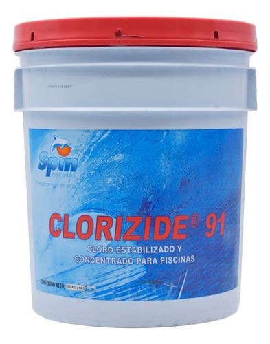 Cloro Para Alberca Pastilla De 1   De 21kg Clorizide 91 Spin