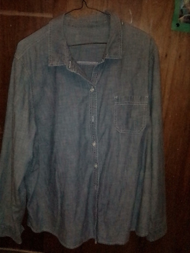 Camisa Blue Jean Importado Talla X L Usado. Damas 