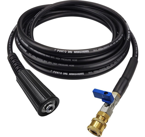Snow Foam Mjjc Bico Engate Rápido 5mts Mangueira Tekna 1400w