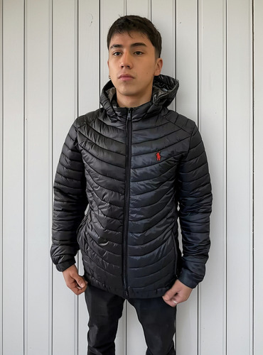 Campera Polo Ralph Lauren Uniqlo Capucha Térmica Hombre