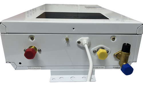 Aquecedor De Passagem Digital Branco Inova 15d Para 15l/m