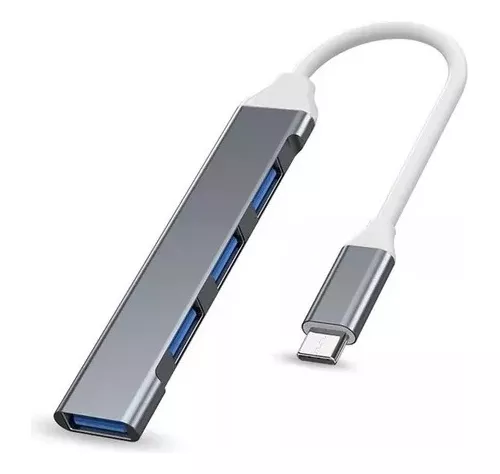 Adaptador Multipuerto Belkin USB-C 4 en 1 - Plata