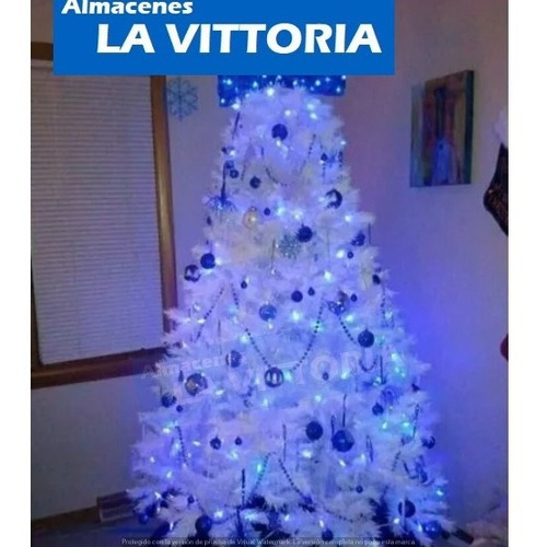 Imagen 2 de 3 de Árbol Frondoso Blanco 2.10 Metros De Altura