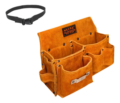 Fs Bolsa De Cinto De Cinto De Ferramenta De Couro Versátil