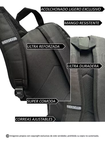 Mochila Deporte Juvenil Multifuncional Ligera Y Resistente Con