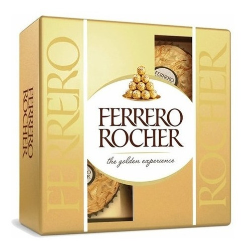 Bombón Ferrero Rocher Estuche 4 Bombones X6