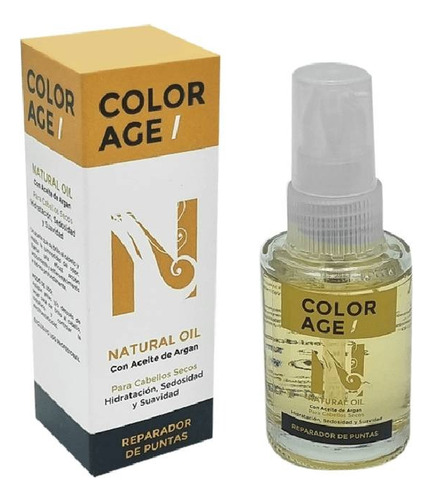 Color Age | Natural Oil | Serum Argan Reparador Puntas