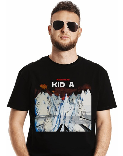 Polera Radiohead Kid A Rock Impresión Directa