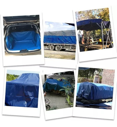 Lona Multiuso Impermeable Doble Cara 5x5m Cobertor Auto Told
