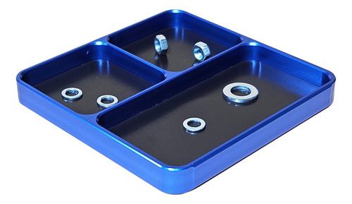 Bandeja De Tornillos Magnéticos Con 4 Compartimentos Para Pi
