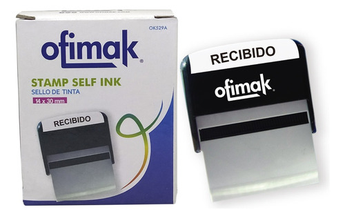 Sello De Tinta, Recibido - Ofimak - Ok529a