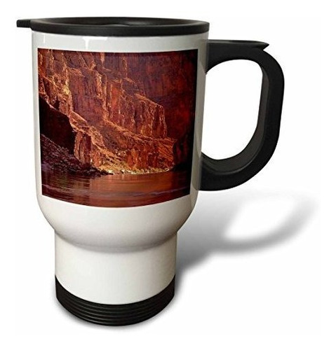 Vaso - 3drose Grand Canyon Colorado River Stainless Steel Tr