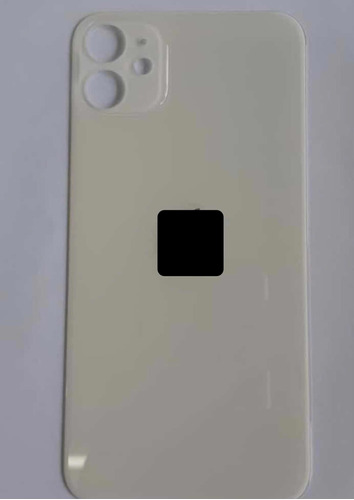Tapa Trasera Cristal Color Blanco iPhone 11