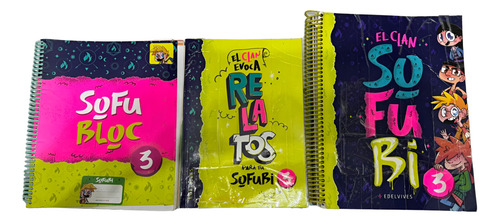 El Clan Sofubi 3 (manual + Relatos + Block Son Tres Libros) (Usado)