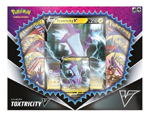 Imagem 1 de 1 de Pokémon Coleção Toxtricity V 90579 - Copag