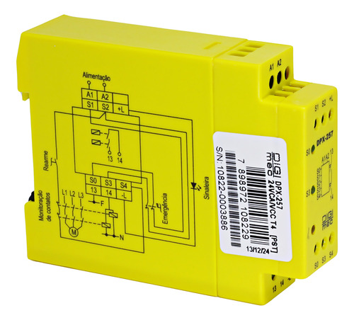 Kit 24 Pçs. Rele De Segurança Nr12 Digimec