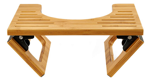 Taburete De Baño Amazerbath Taburete De Bambú Para Inodoro D