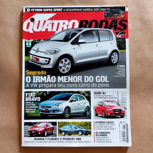 Revista Quatro Rodas 611 Dez2010 Segredo Do Up / Audi A1 S2