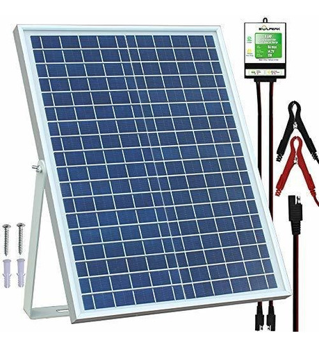   Solperk 20w Solar Panel12v Solar Cargador Ki