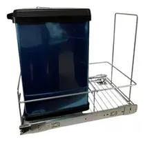 Comprar Portaresiduos P\u002Fpuerta  Acero Inox\u002Fnegroc\u002Fcanasto 2002 Fark