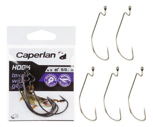 Anzol Para Pesca Texan Wide Gap Caperlan