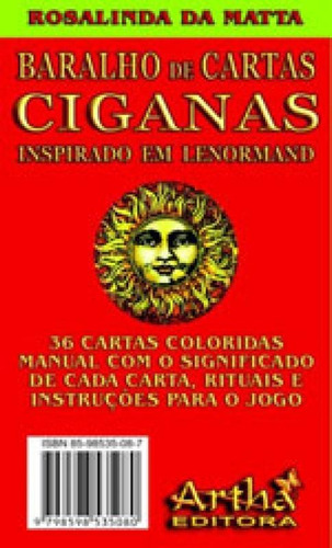 Baralho De Cartas Ciganas