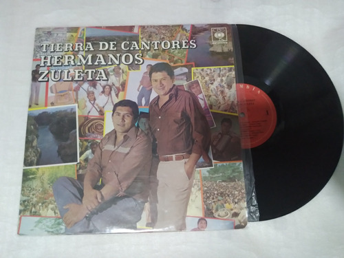 Hermanos Zuleta Tierra De Cantores Lp Vinilo 1978