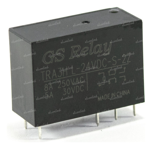 Tra3h L-24 Rele Relay Bobina 24v 8a 250v 2 Inversores