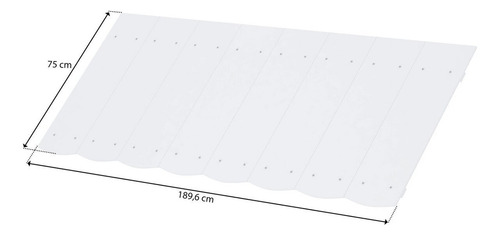 Kit Telhado Completo New Garden Com Led Casatema Cfwt