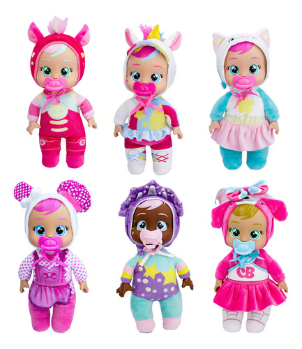 Muñeca Cry Babies Tiny Cuddles Talents Phoebe, 24,9 Cm