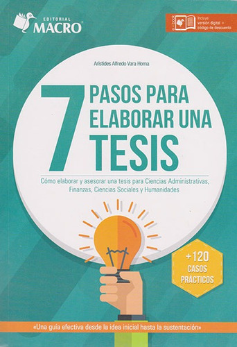 Los 7 Pasos Para Elaborar Una Tesis