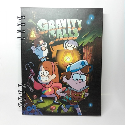 Imagen 1 de 5 de Cuaderno Gravity Falls 15*20 Cms 100 Hojas