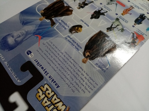 Star Wars Saga Azul Attack Clones Anakin Skywalker Ceremony (Usado)