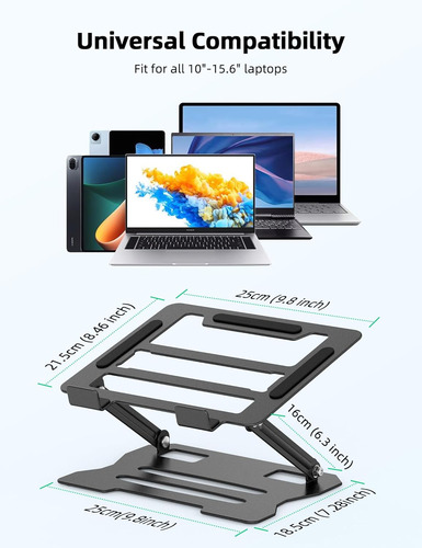 Soporte Ajustable Para Computadora Portátil, Soporte Univers