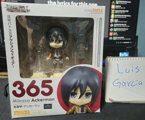 Nendoroid Eren, Mikasa, Armin, Emilia, Ram, Rem, Saitama (Usado)