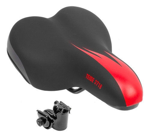 Asiento Para Bicicleta Juvenil Antiprostatico Negro Bmx-048