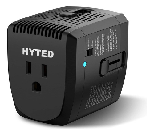 Adaptador Convertidor De Voltaje Hyted, 2000w, 220v A 110v 1