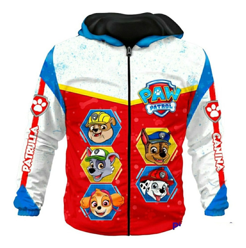 Chaqueta Niño Paw Patrol Envio Gratis