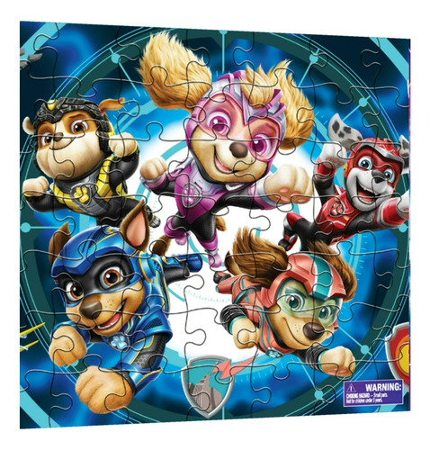 Rompecabezas Puzzle 48 Pcs Niños Paw Patrol The Mighty Movie