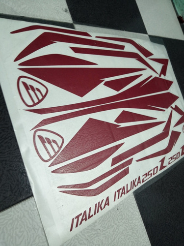 Calcomania Kit Stickers Italika 250z