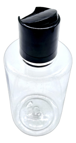 Botella Pet Cilindrica Corta 150ml Disktop Negra (100 Pza)