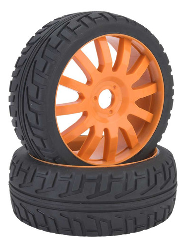 Neumáticos De Goma Orange Rc, Neumáticos Con Cubo De Rueda P