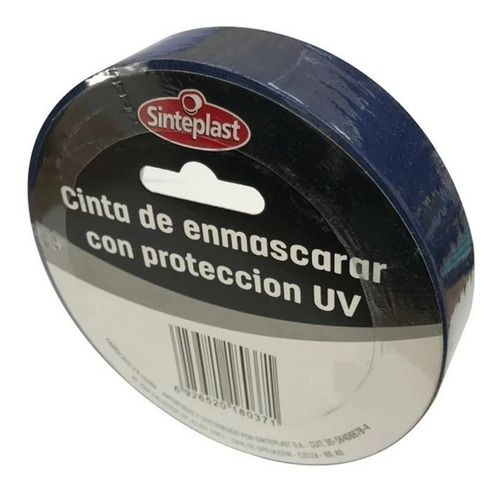 Cinta Enmascarar Sinteplast Rollo C/uv 50m 18 Mm