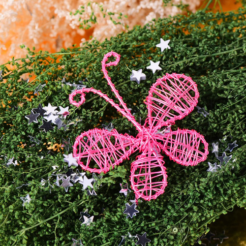 Confetti Mini Estrellas Plateadas 6mm 30gr.