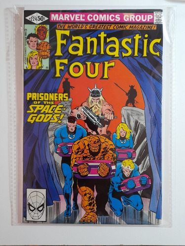 Fantastic Four #224 (1980) Grado (9.2) Perfecto Estado