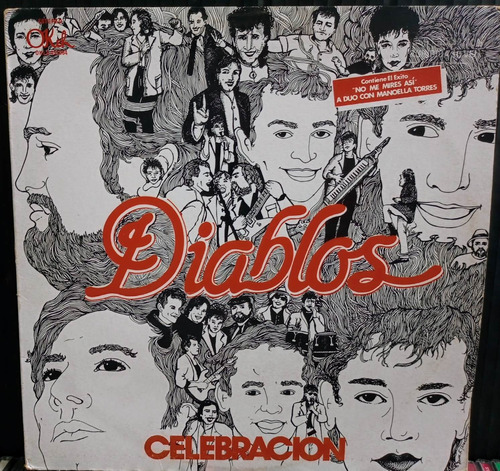 Lp Vinilo Los Diablos - Celebración 1987 