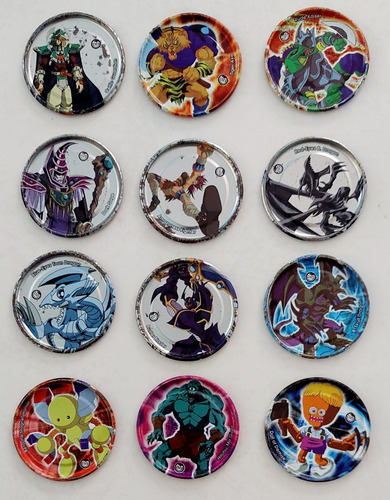 Set Tazos Silver Y Metalix Yu-gi-ho 1996 De Sabritas